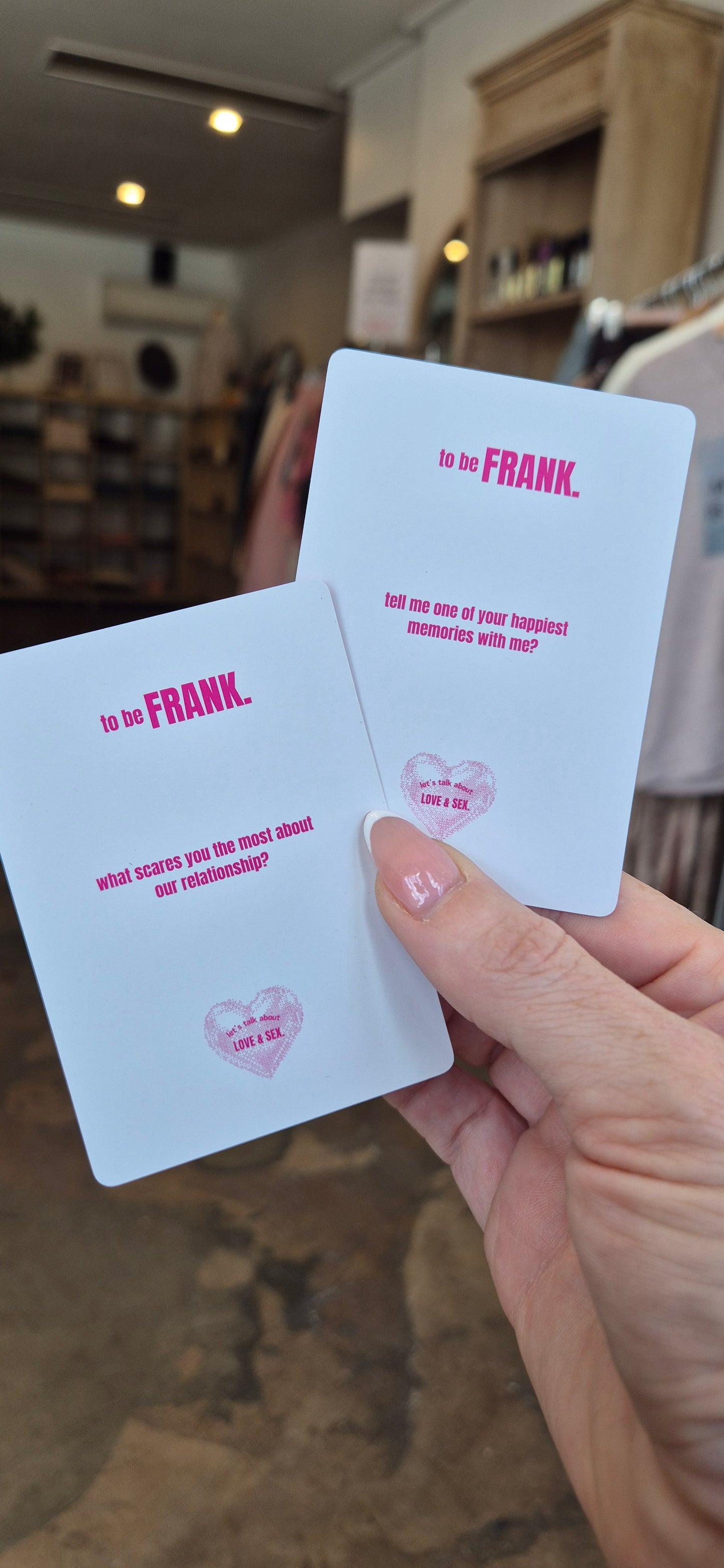 Love & Sex Conversation Starter Cards