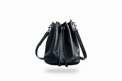 ZEN Black Leather Handbag