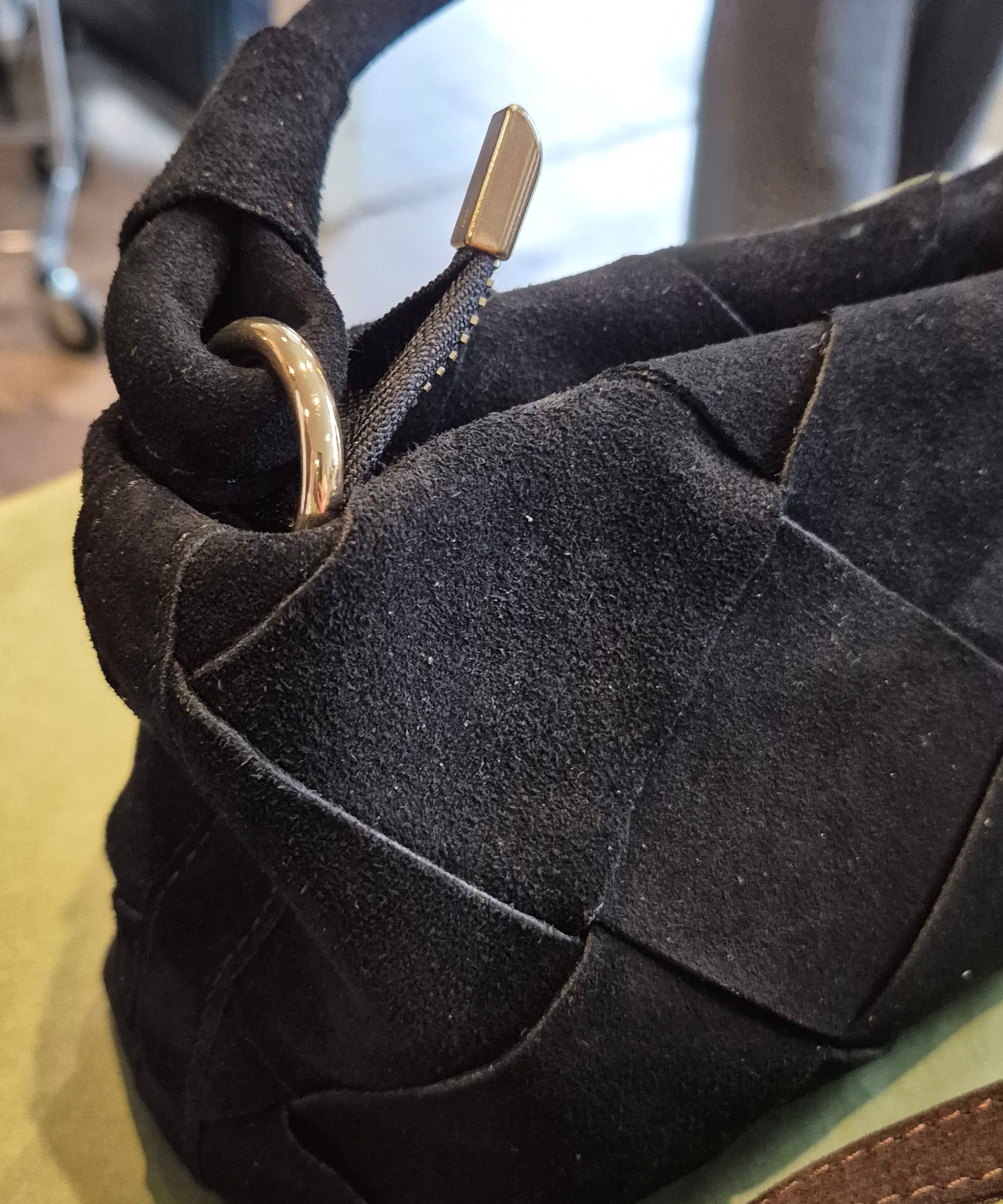 Madrid Suede Leather Bag