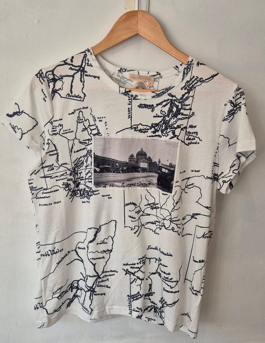 Handwritten Maps Tee
