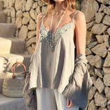 Vida Linen Top